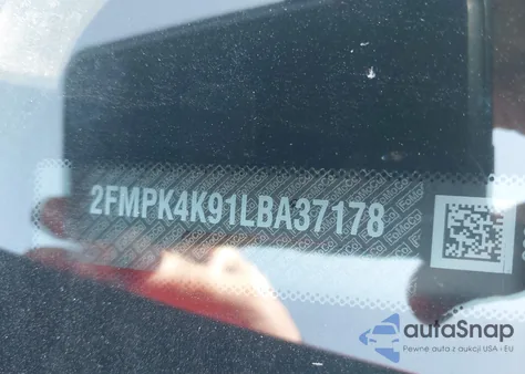 2020 Ford Edge Titanium из США, поврежденный, VIN 2FMPK4K91LBA37178